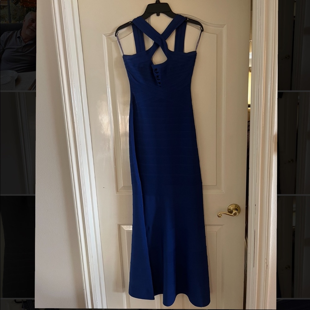 Herve Leger long evening gown